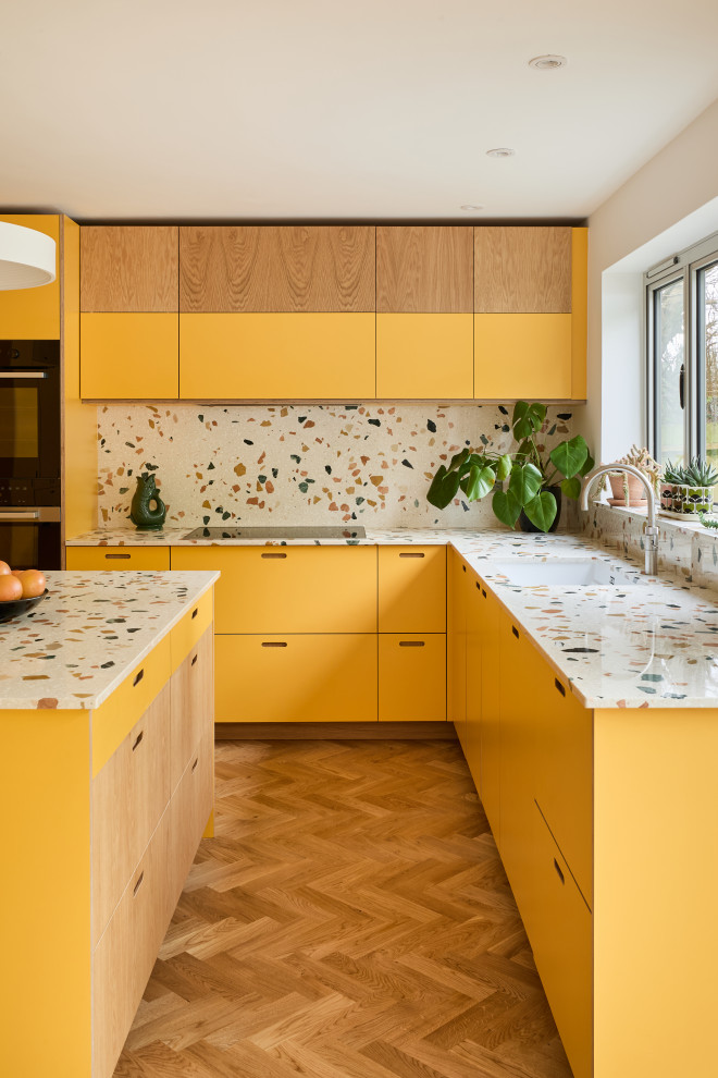 Sunshine Yellow Kitchen