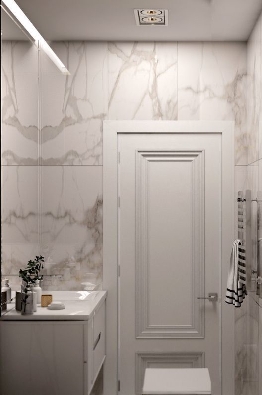 Дизайн-проект 4-х комнатной квартиры в Уфе 100 кв.м.