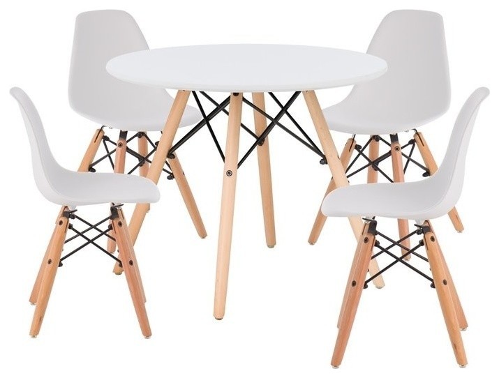 Aron Living Paris Kids Playroom Table and 4 Chairs