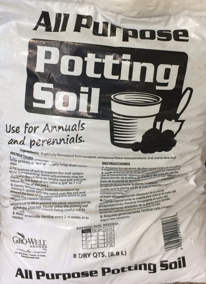 Potting Soil at Dollar Tree