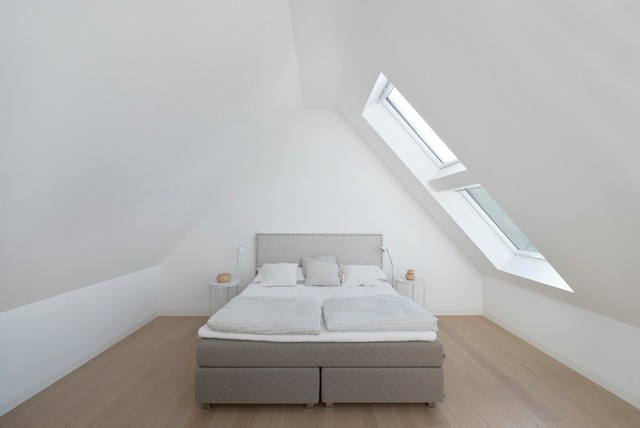 Dachgeschoss, Schlafzimmer modern-bedroom