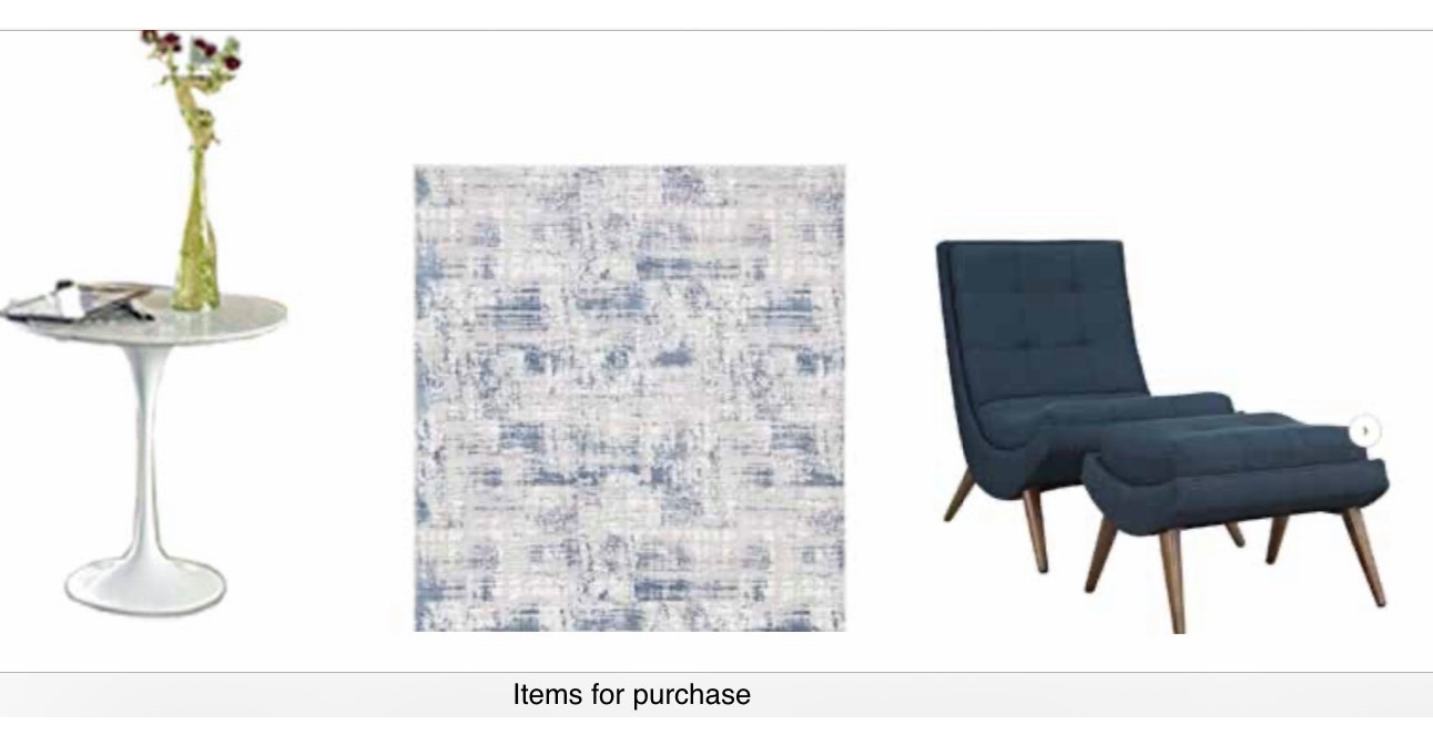 Items For Purchase In Project Rendering