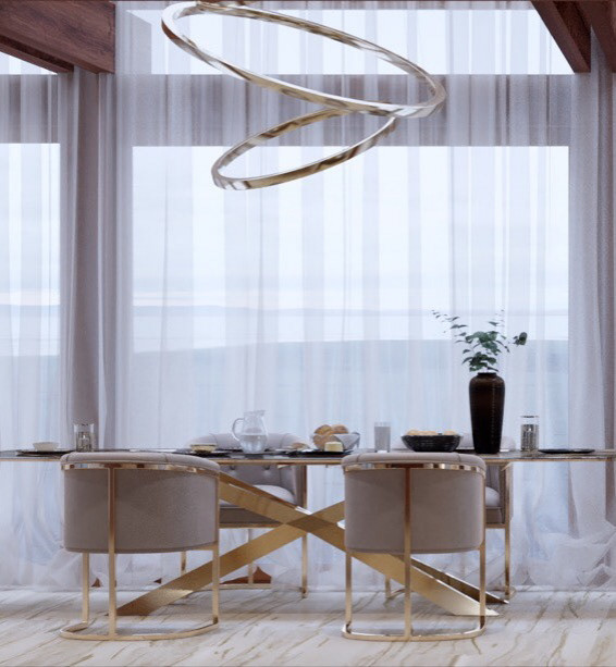 House in Komarovo | Dining room | Hall