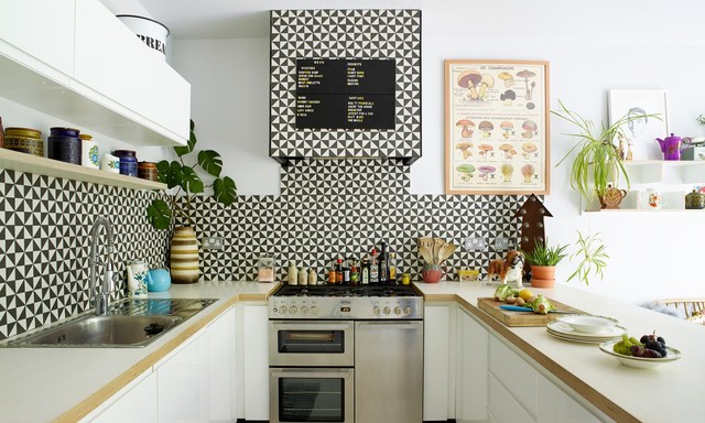 Manor House Victorian House eclectic-kitchen
