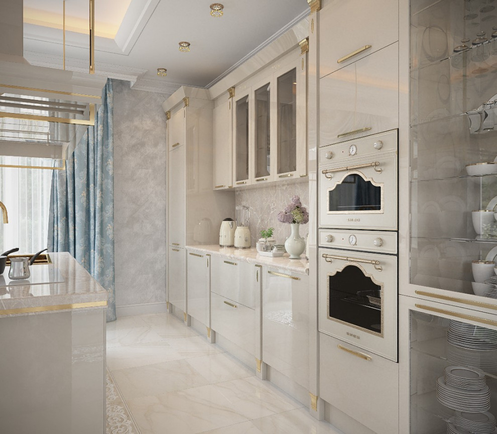 Дом в классическом стиле, посёлок Заостровье, Калининградская область