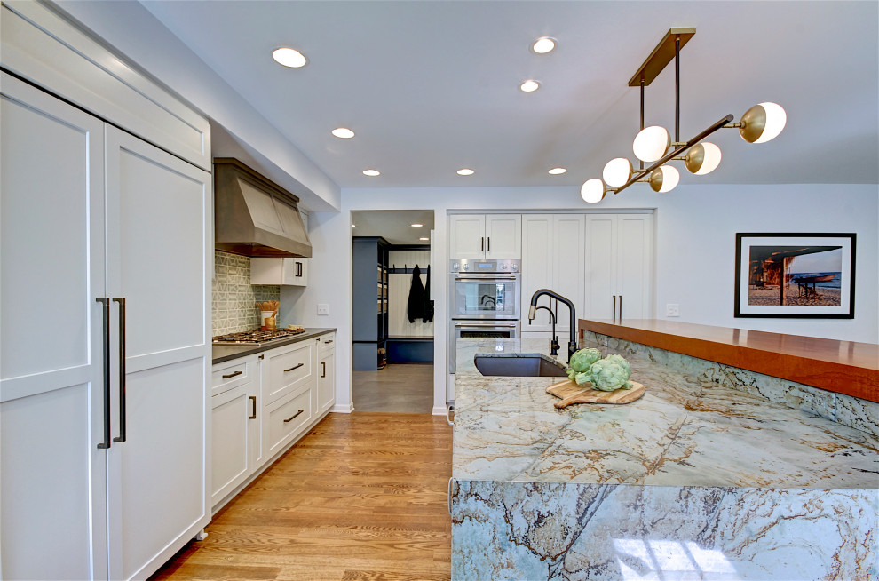 Rocky River Whole House Renovation - Transitional - Kitchen - Cleveland ...