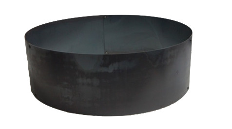 48 Solid 4 Piece Fire Ring Industrial Fire Pits By P D Metal Works Inc Houzz