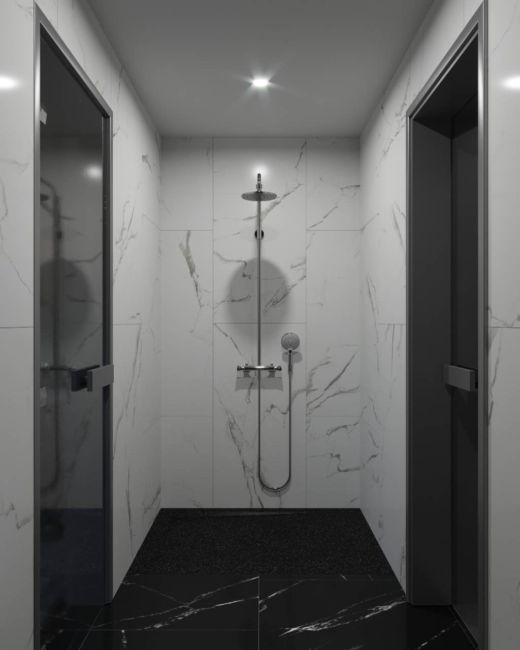 Баня в загородном доме в Можайском районе