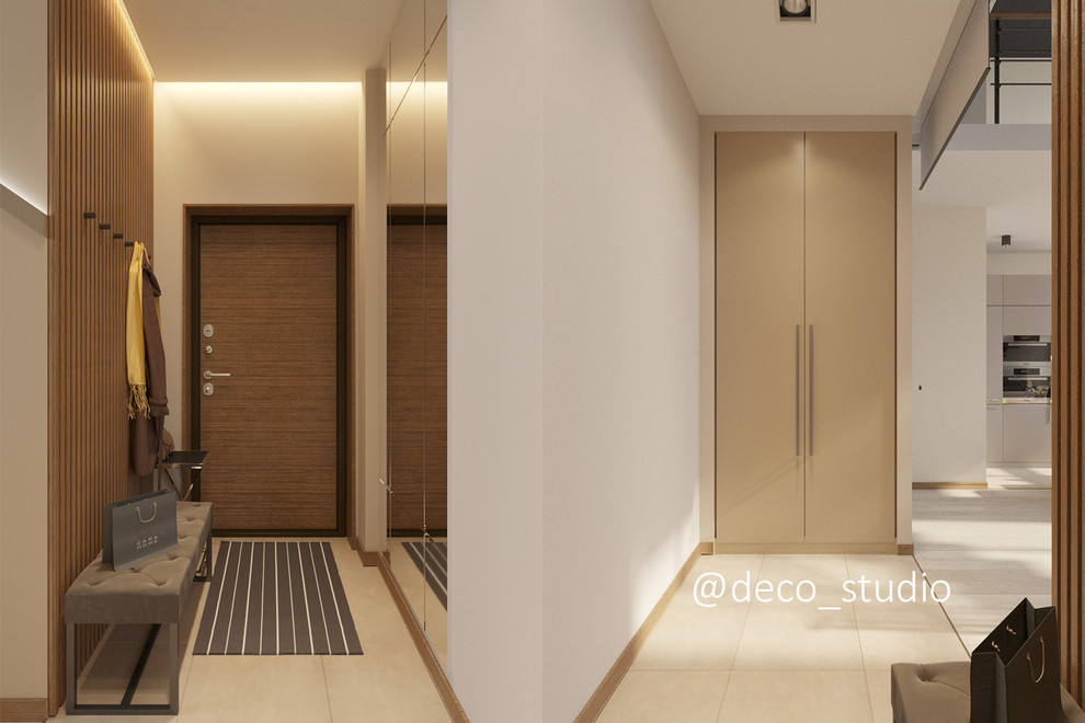 Дизайн двухуровневой квартиры Гринвиль