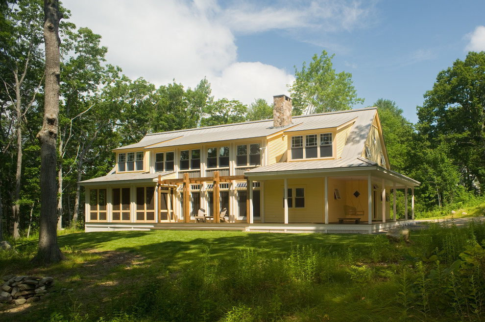 Coastal Maine Vacation House Traditional Exterior Portland Maine