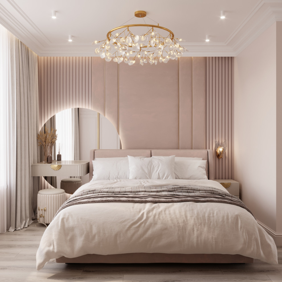 Уютная квартира с детской для девочки