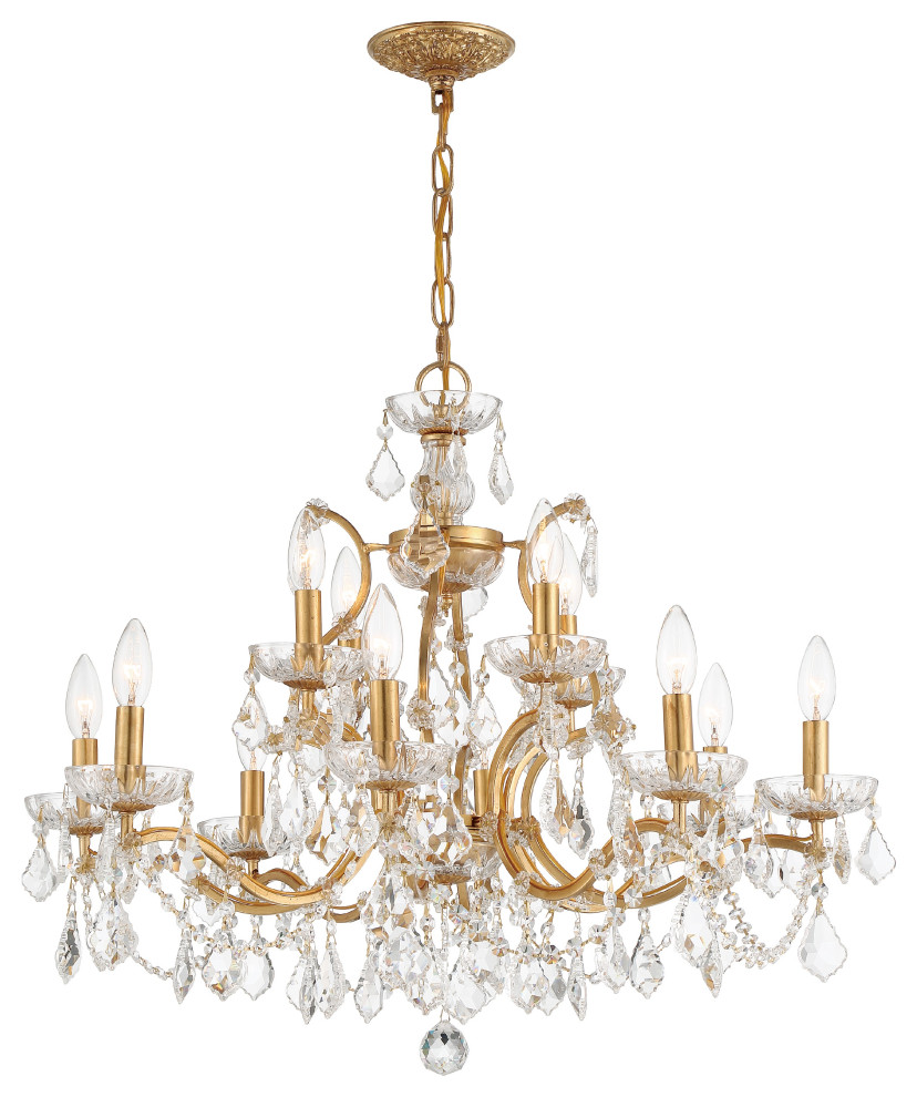 Filmore 12Light Chandelier Traditional Chandeliers by Crystorama
