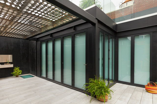 SoHo Rooftop Deck industrielt-gaardhave