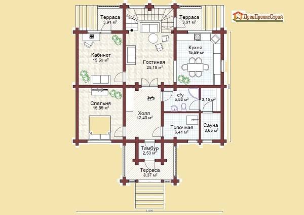 проект дома № 37