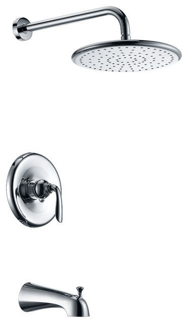 Anzzi Meno Series Sh Az032 Tub Shower Sets Contemporary Tub