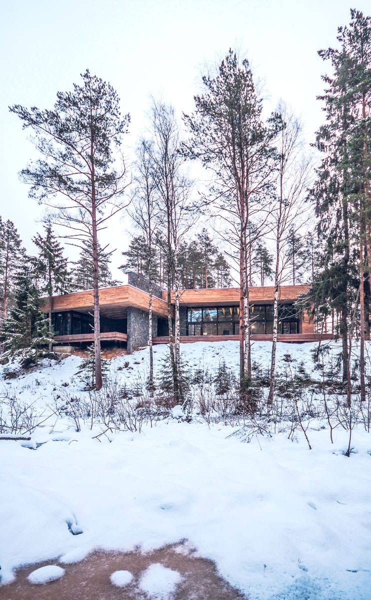 Коттедж в Охтинском парке