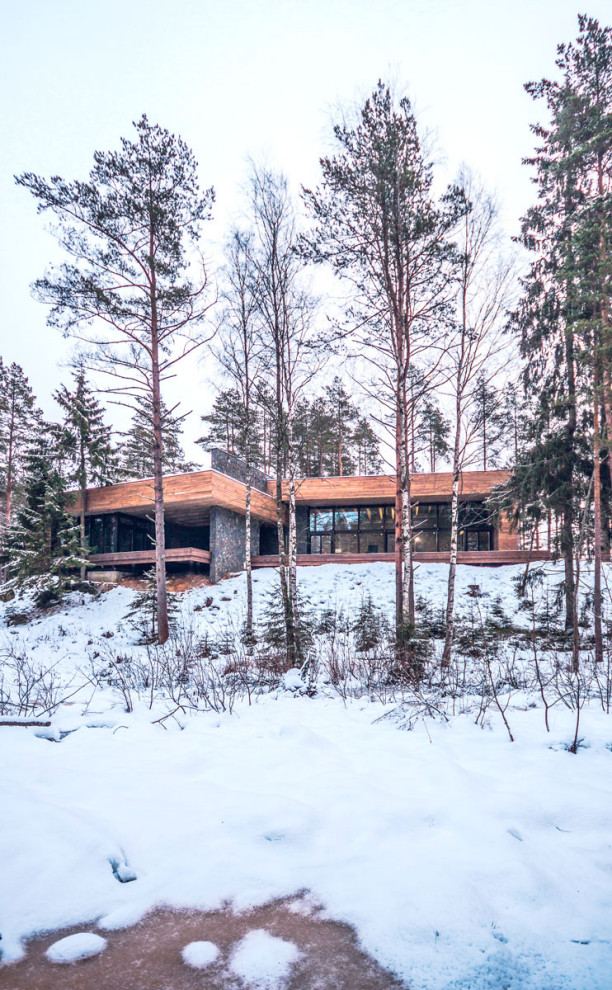 Коттедж в Охтинском парке