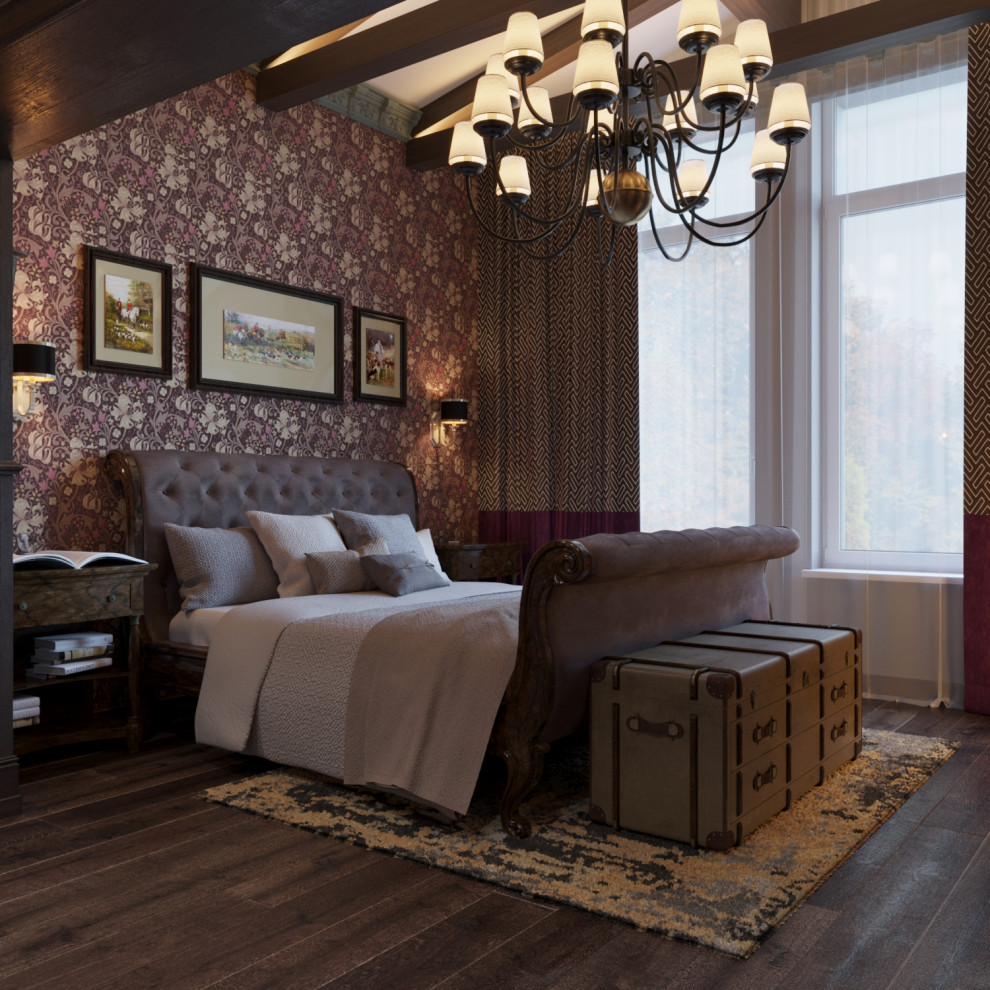 Загородный дом. Второй этаж. Мастер-спальня