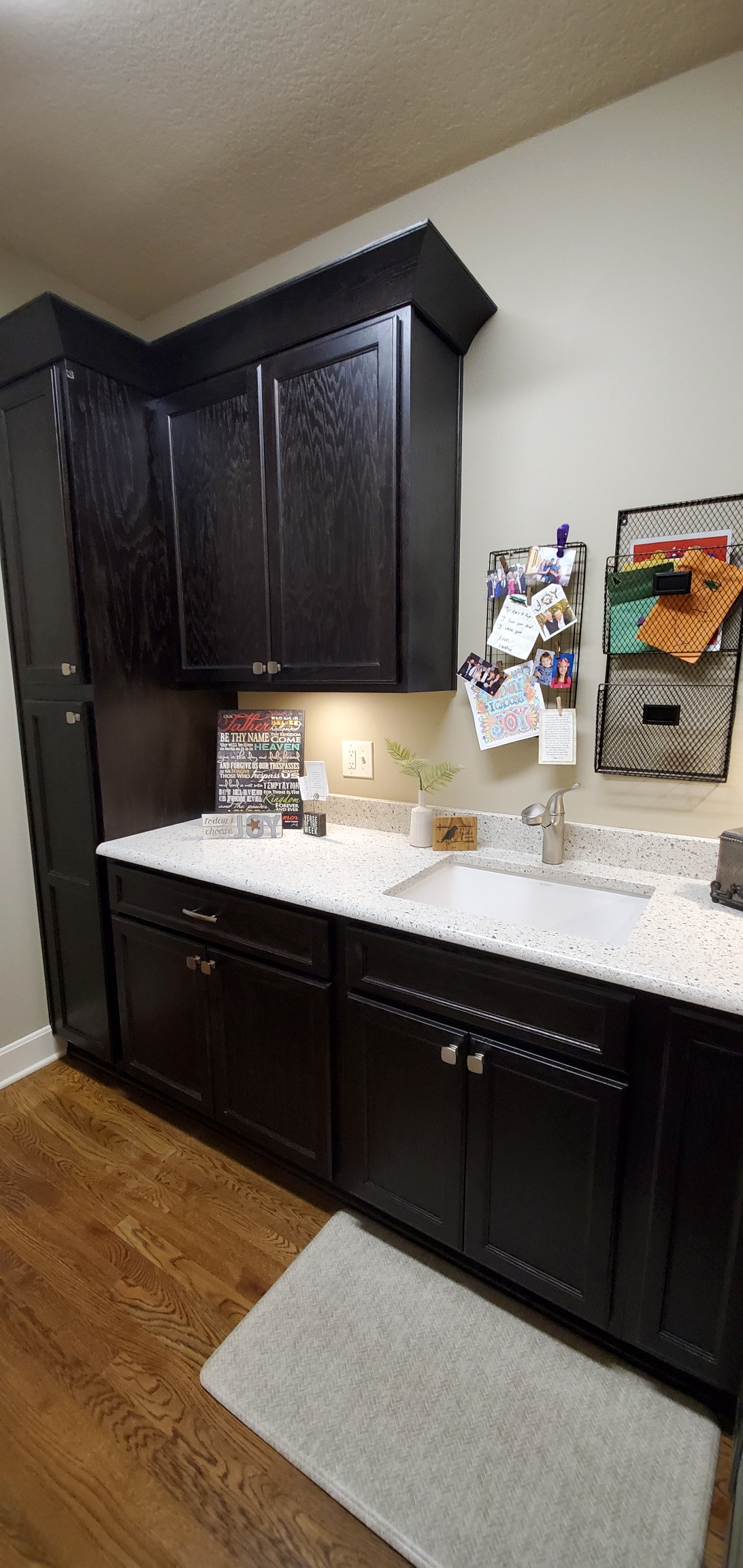 Sharon's laundry-turned Craft Rm