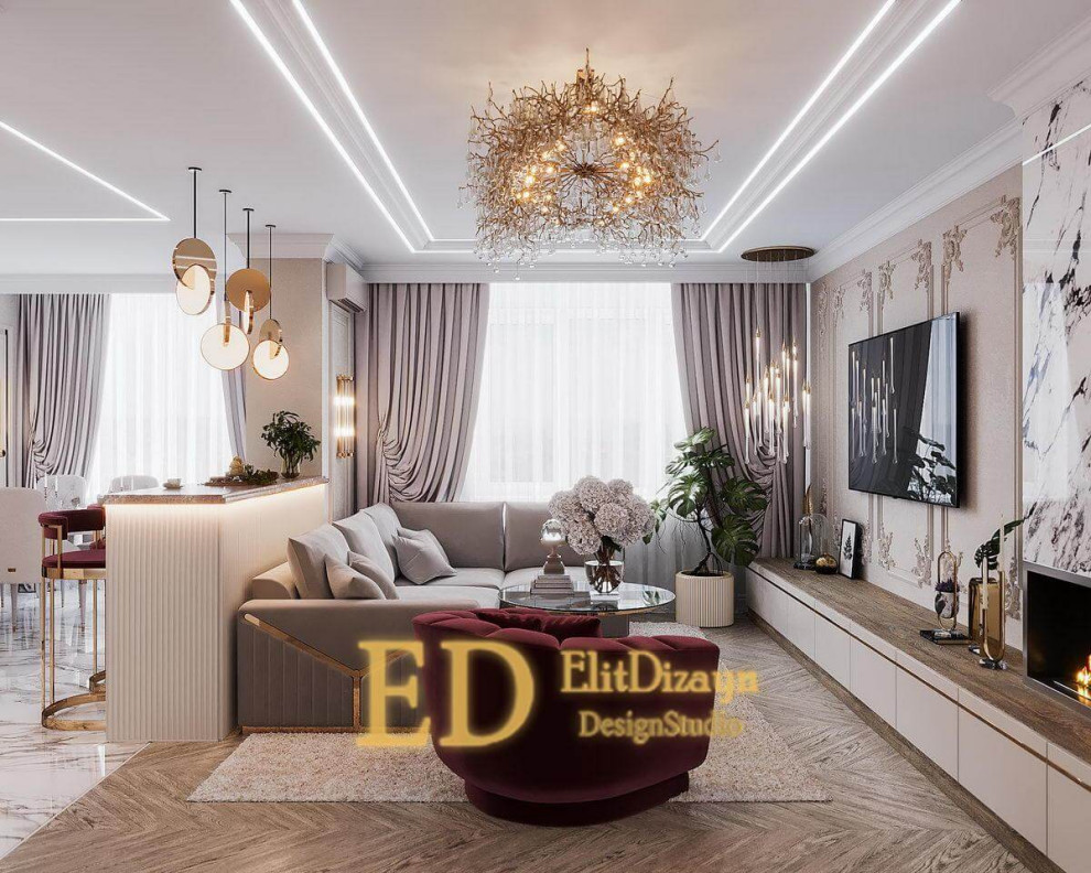 Квартира неоклассика - 5