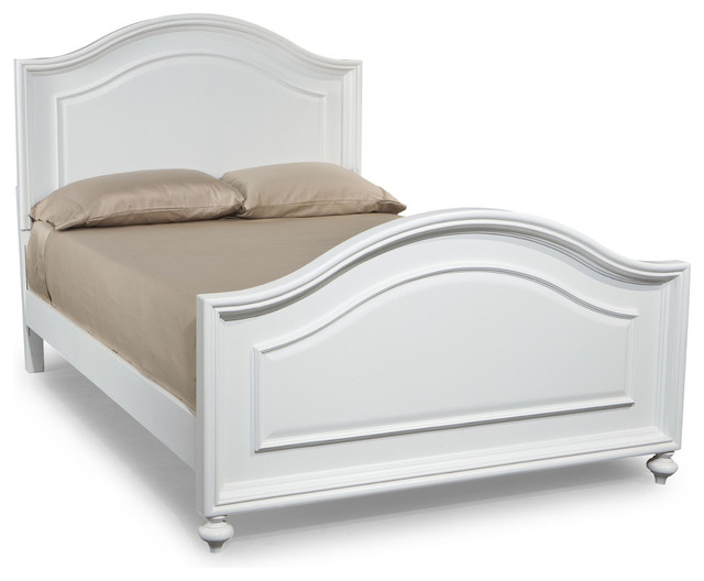 Legacy Classic Kids Madison Panel Bed, Full in Natural White