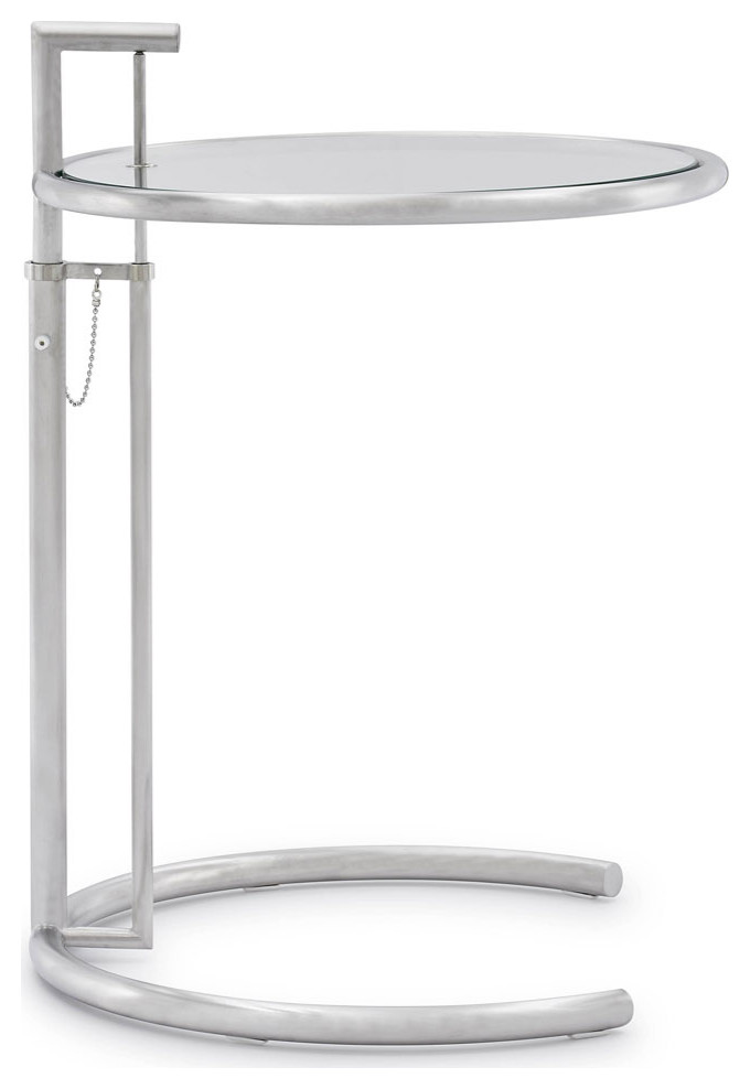 Ook Koppeling Extreme armoede Modern Aileen Side Table - Clear Glass - Contemporary - Side Tables And End  Tables - by Zuri Furniture | Houzz