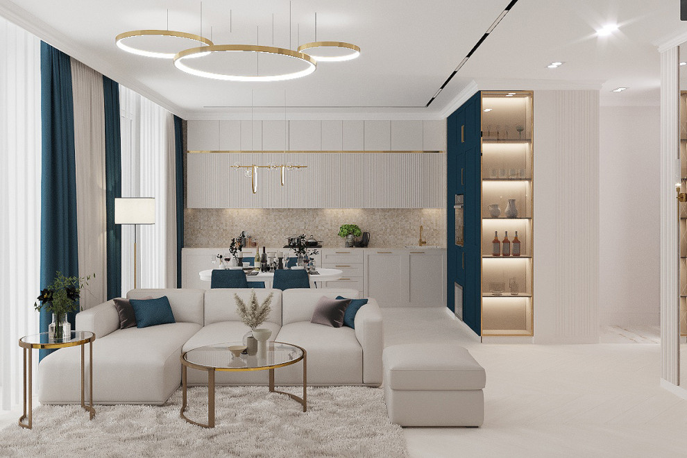 3х комнатная квартира в неоклассике ЖК WillTower