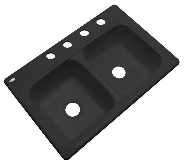 Baywood 4 Hole Kitchen Sink Contemporary Kitchen Sinks By
