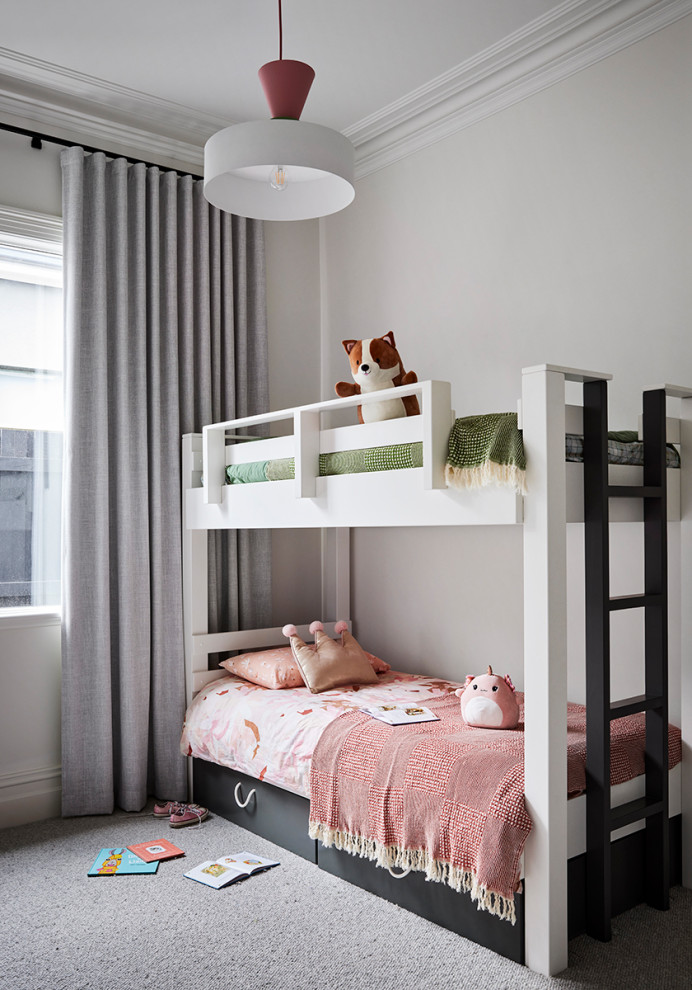 Photo of a contemporary kids' bedroom in Melbourne.