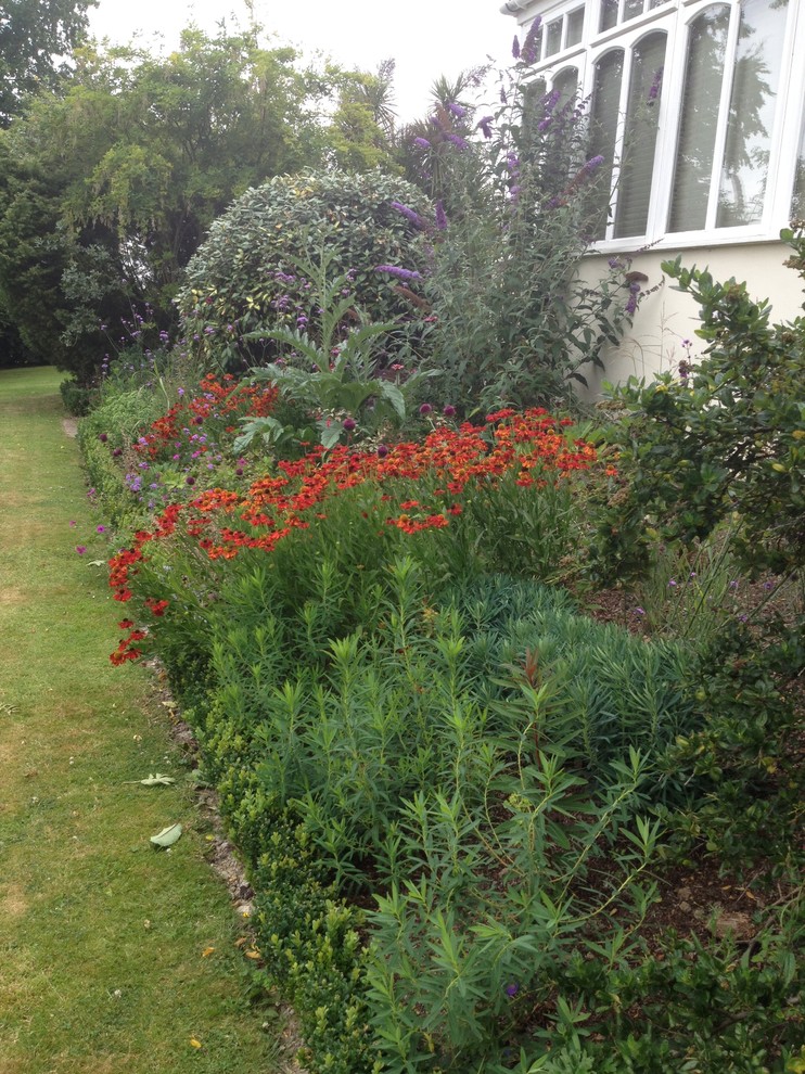 This is an example of a country garden in Sussex.