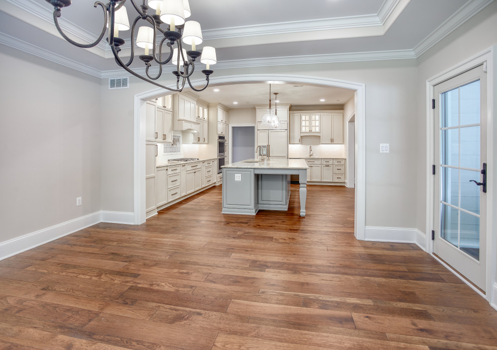 Custom Home Cabinetry - Neutral Grays & Blues