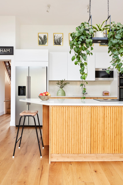 Mid- century inspired kitchen midcentury-kitchen