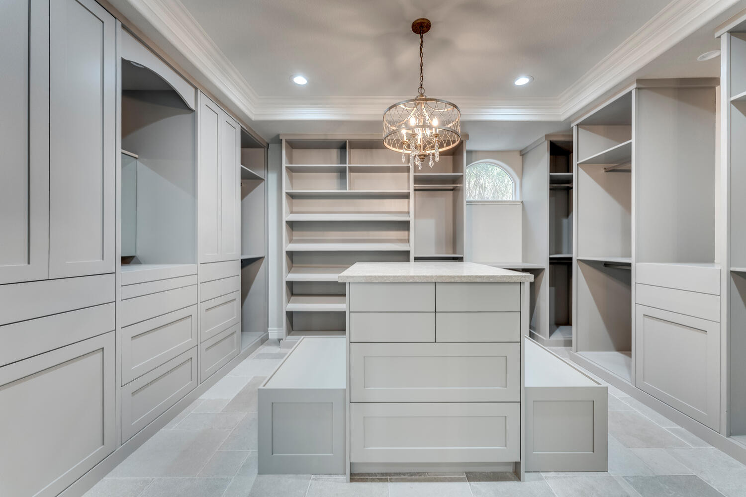 Mediterranean Modern Master Bathroom