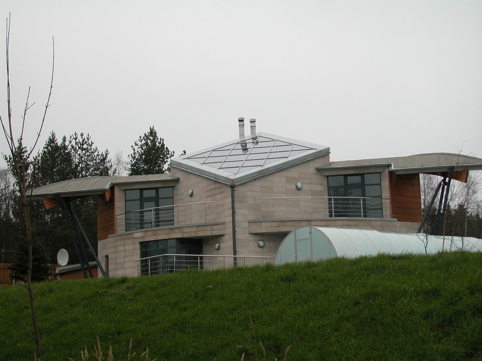 Частный особняк по индивидуальному проекту. Пос. Репино. Ленинградская область.