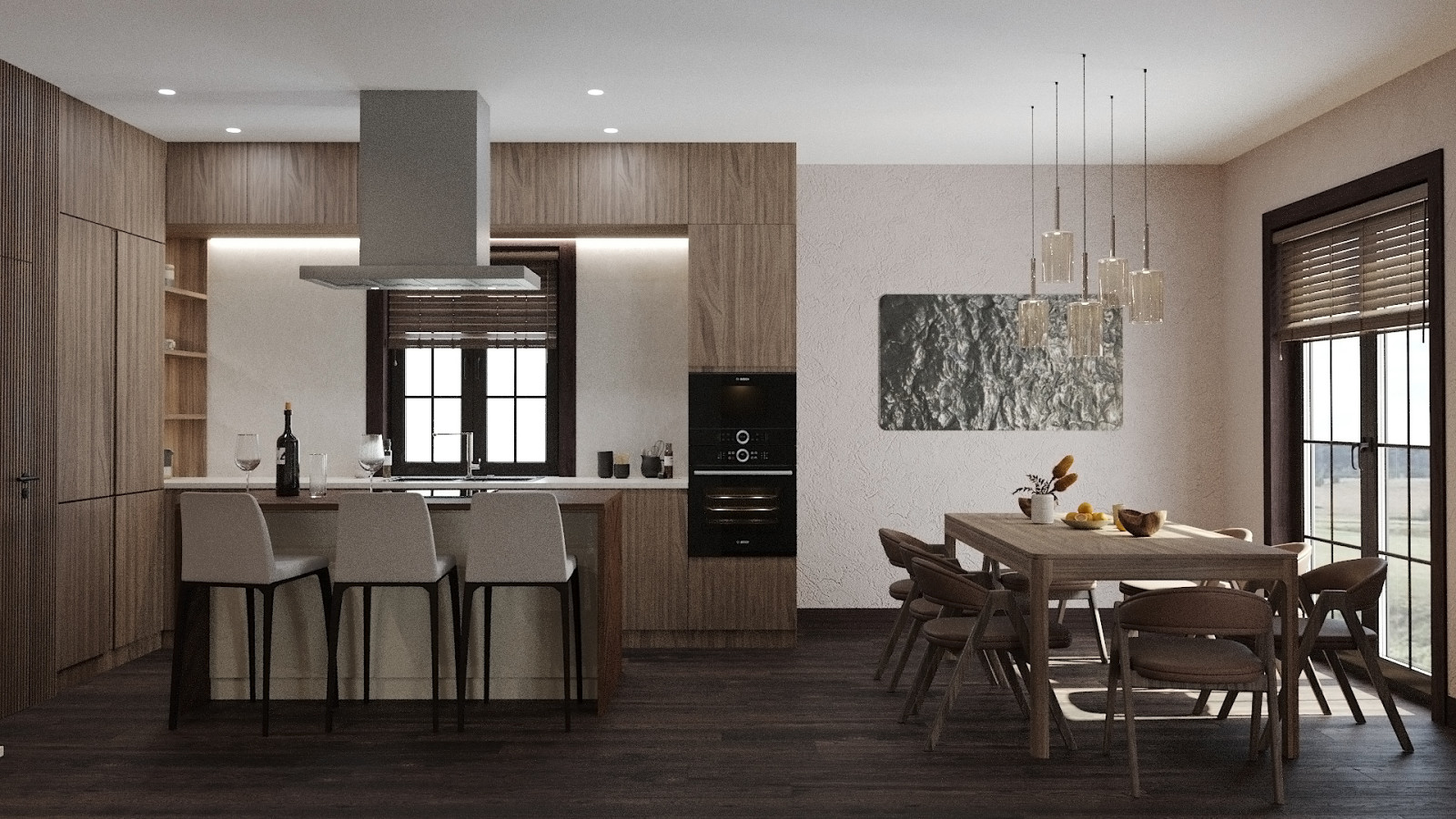 Проект дома загородного «Хотяжи»