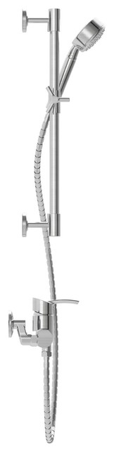 Parmir Shower System With Hand Held Shower Head On A Sliding Bar
