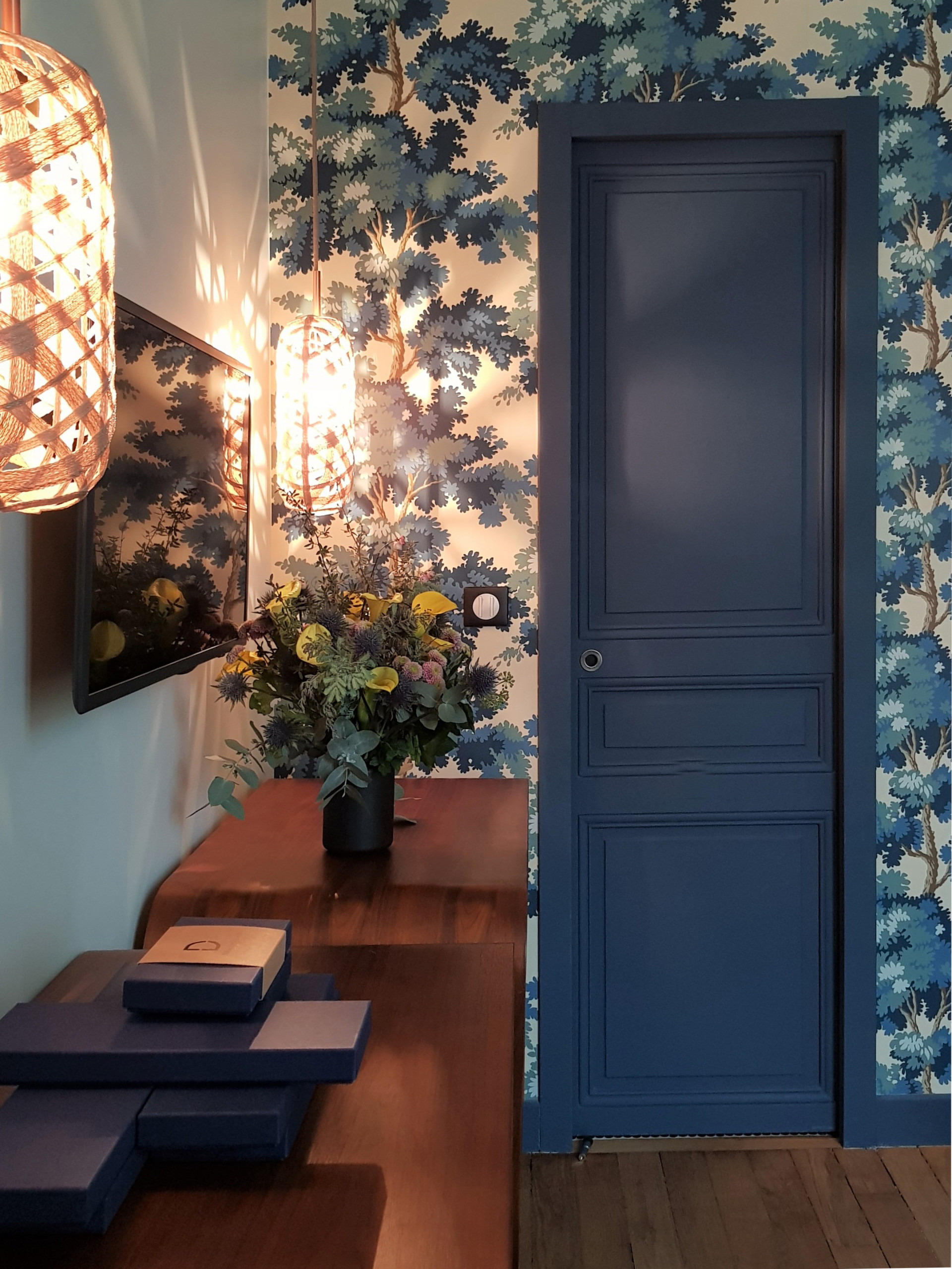 Chambre au feuillage