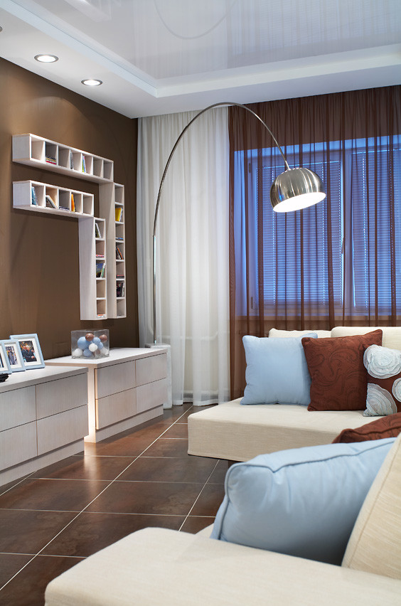 "С оттенком капучино"