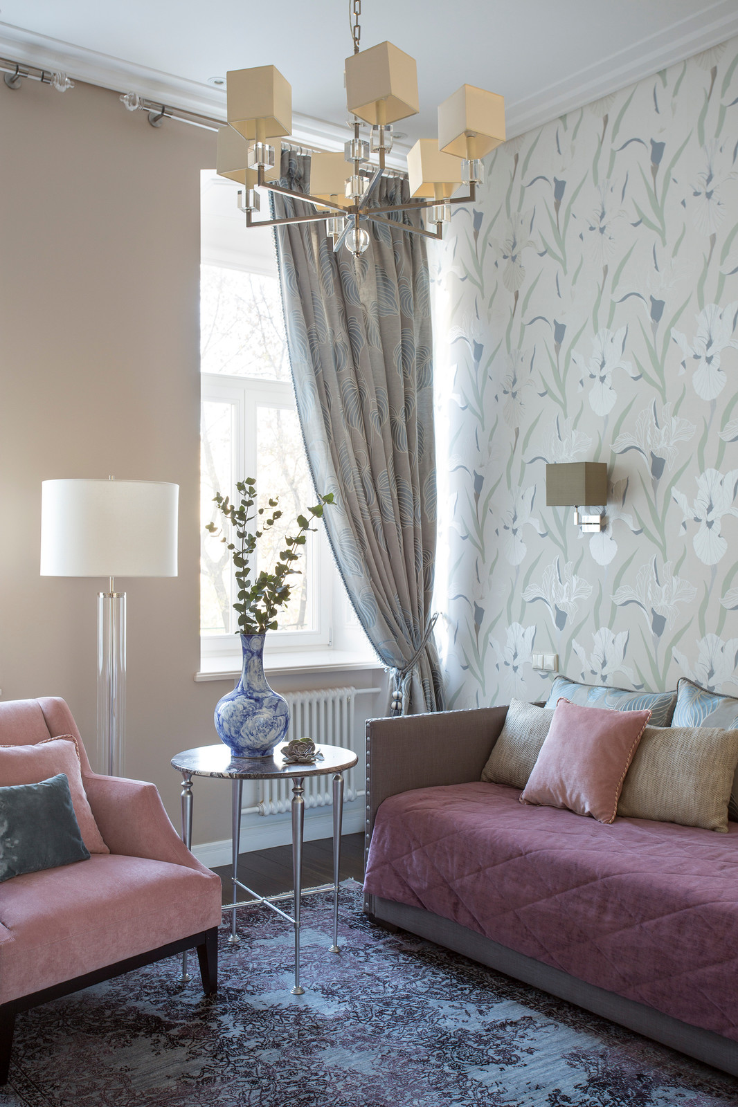 Современный интерьер в старинном доме, 145 кв.м.