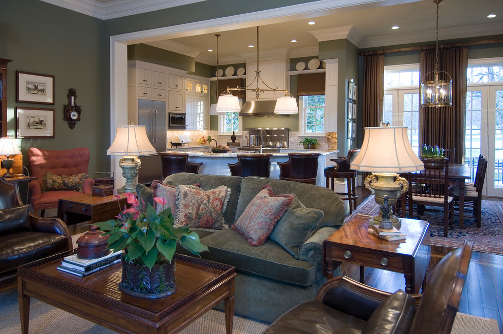 Belle Park Home - Traditional - Family Room - Nashville - by Mitchell ...