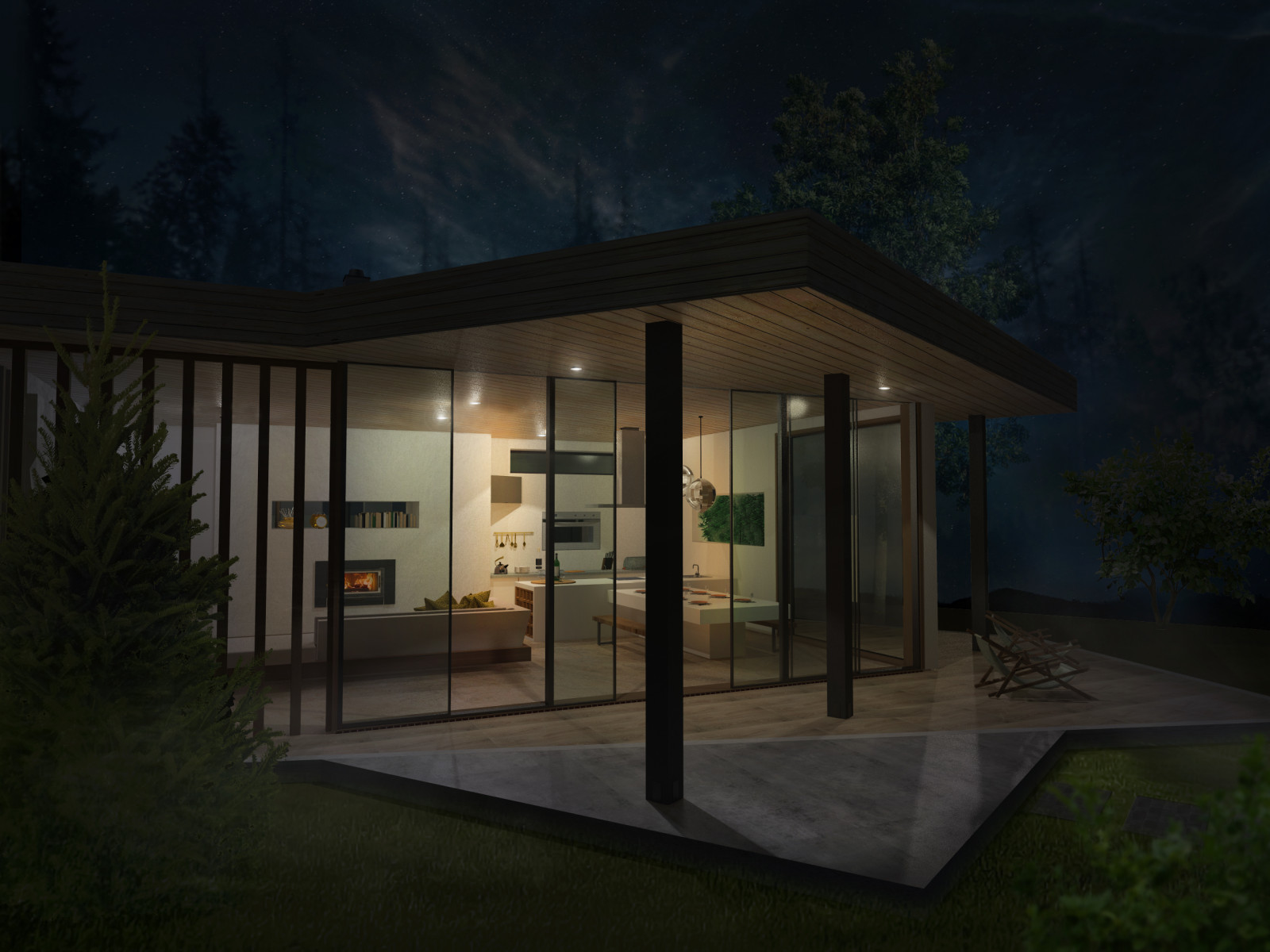 проект летней кухни Vancouver