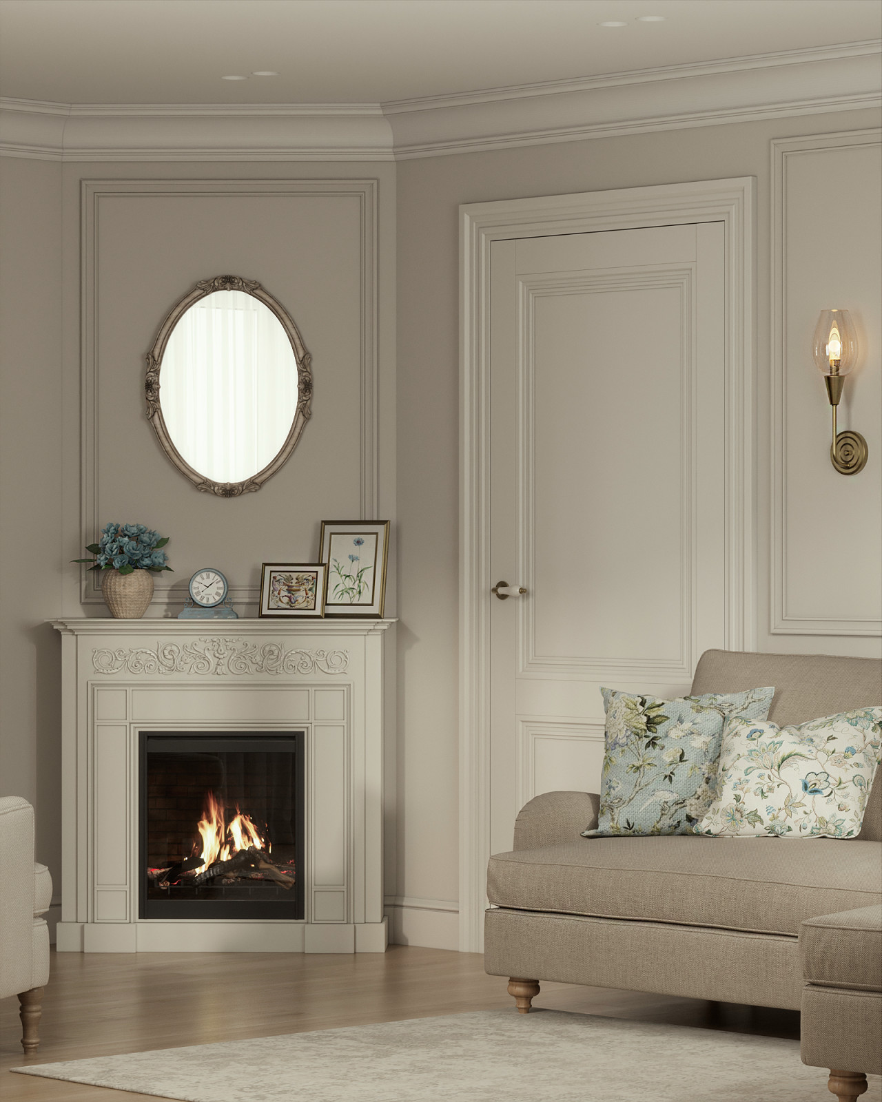 Дом в стиле прованс г. Бирюч (80 кв.м.)