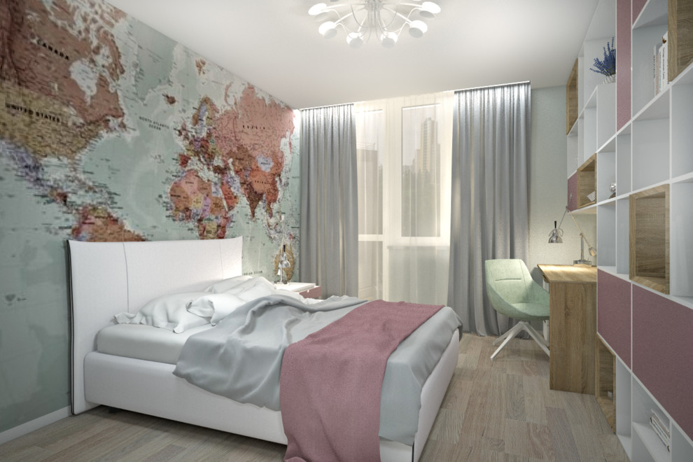 Проект "ONE STORY" 4-комнатная квартира площадью 107,3 м кв