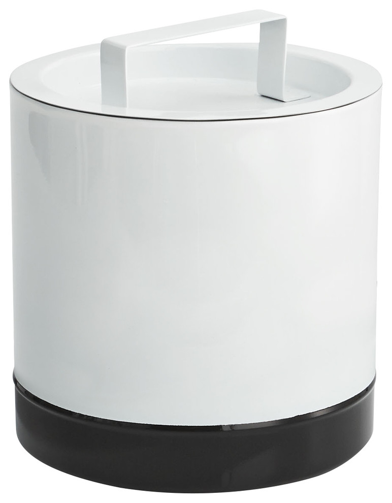 Swoop 3 Quart Ice Bucket Contemporary Ice Tools And Buckets by
