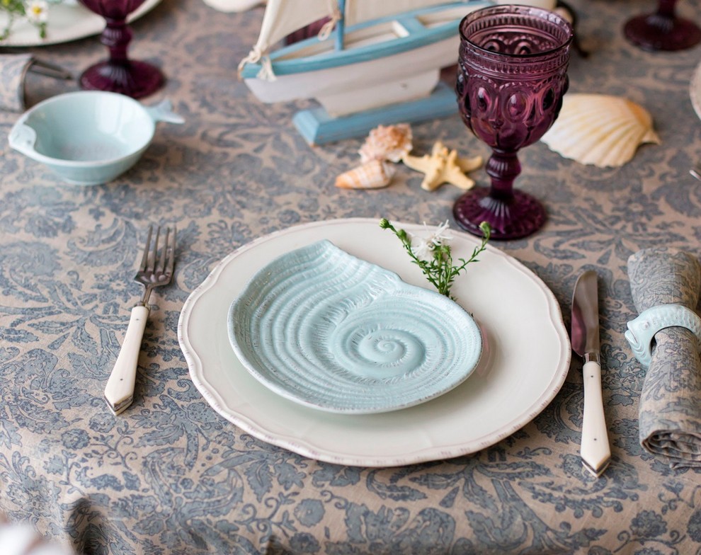 Сервировка стола в Средиземноморском стиле