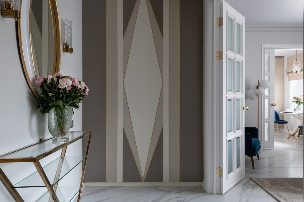 In the spirit of retro / В духе ретро - квартира с видом на Патриарший пруд