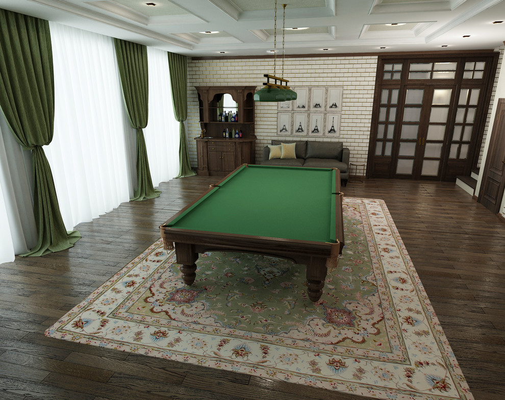 Дизайн интерьера в американском стиле.