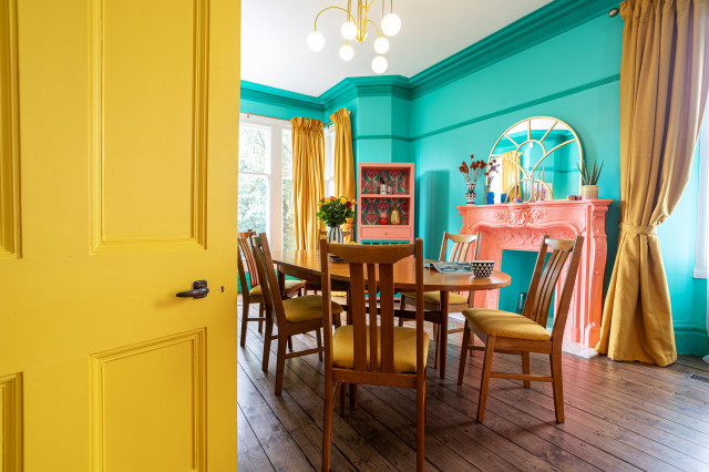 Dining Room / Kitchen eclectic-dining-room