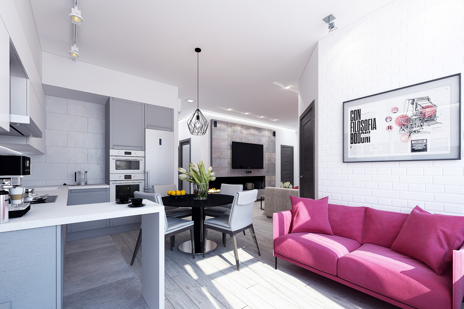 ЖК Триколор. 3-к квартира. 115 м².