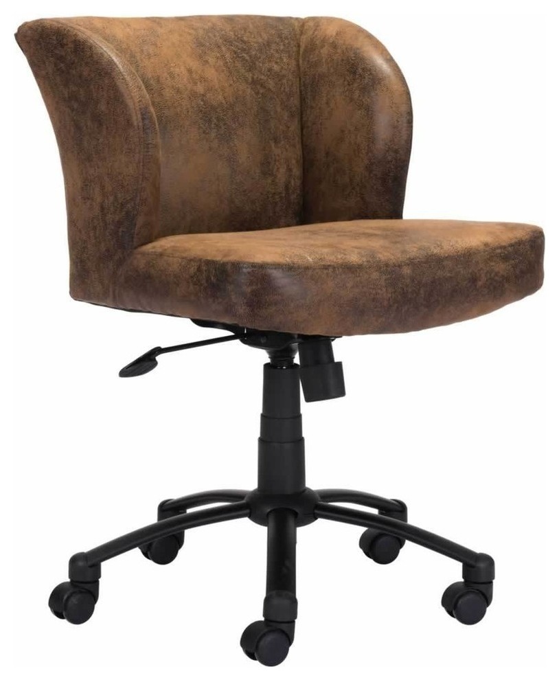 Shaw Office Chair Brown